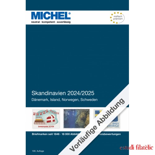 MICHEL Catálogo de Michel Scandinavia 2024/2025 (E 10)