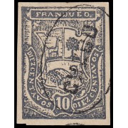 Perú Cuzco 3a 1881/85 Sellos de Arequipa de 1882- 85 con sobrecarga Usados