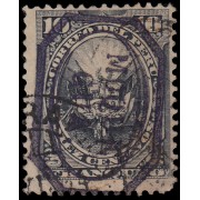 Perú Moquegua 9 1884 Sellos de Perú de 1874-84 con sobrecarga carmín Usado