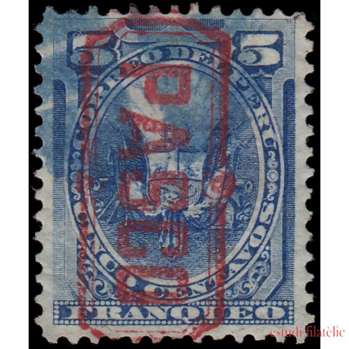 Perú Pasco 1 1884 Sellos de Perú de 1874-84 con sobrecarga Usado