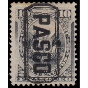 Perú Pasco 2 1884 Sellos de Perú de 1874-84 con sobrecarga MH