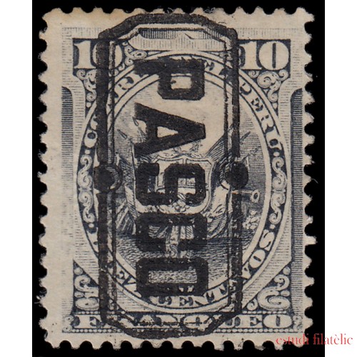 Perú Pasco 2 1884 Sellos de Perú de 1874-84 con sobrecarga MH