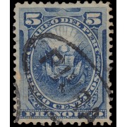 Perú Piura 7 1884 Sellos de Perú de 1874-79 con sobrecarga MH