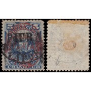 Perú Piura 9 1884 Sellos de Perú de 1881-82 con sobrecarga Usado