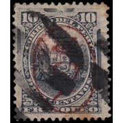 Perú Yca 3a 1884 Sellos de Perú de1874-85 con sobrecarga negra o violeta Usado