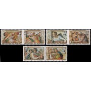 Burundi 675/80 1975 Navidad MNH