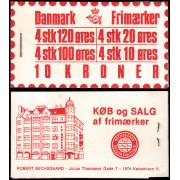 Dinamarca  Denmark 628-C 1976 Carnet MNH