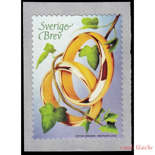 Suecia Sweden 3258 2019 Sello de celebración Invitación Autoadhesivo