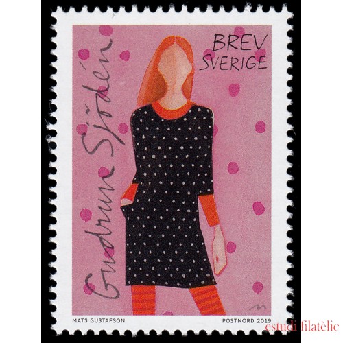 Suecia Sweden 3265 2019 Moda Diseño sueco MNH