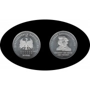 Alemania 2016 20€ Deutschlandlied Plata Ag