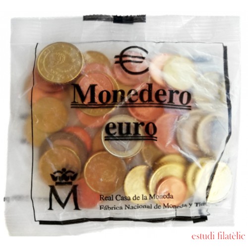 España Spain 1999 Euromonedero Primeros euros