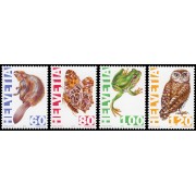 Suiza Switzerland 1472/75 1995 Fauna Especies indígenas amenazadas MNH