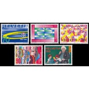 Suiza Switzerland 1499/03 1996 Aniversarios diversos MNH