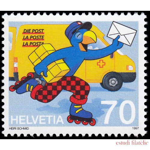 Suiza Switzerland 1538 1997 Figura cómica 