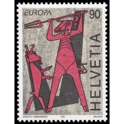 Suiza Switzerland 1543 1997 Europa Cuentos y leyendas MNH