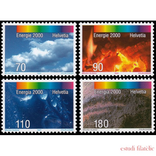 Suiza Switzerland 1547/50 1997 Energía 2000 MNH