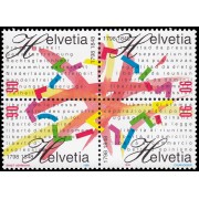 Suiza Switzerland 1563/66 1998 Aniv. del Estado Federal y República helvética MNH