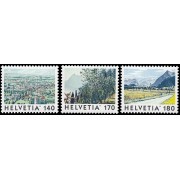 Suiza Switzerland 1583/85 1998 Vistas de Suiza MNH