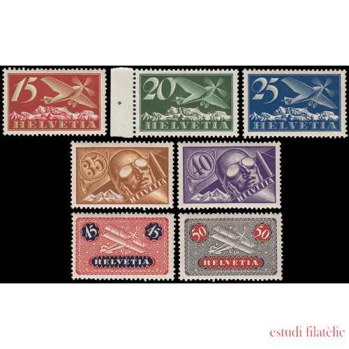 Suiza Switzerland A-3/9 1923-33 Avión Piloto MNH