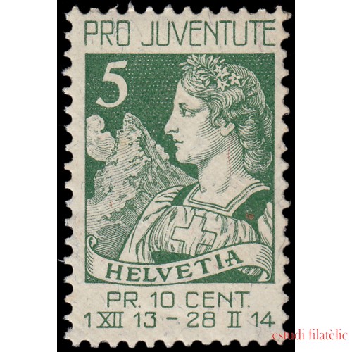 Suiza Switzerland 137 1913 Pro juventud MNH