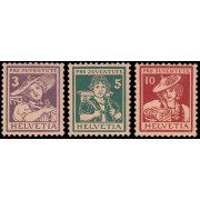 Suiza Switzerland 151/53 1916 Pro Juventud MNH