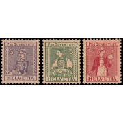 Suiza Switzerland 154/56 1917 Pro juventud MNH