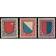 Suiza Switzerland 176/78 1920 Pro Juventud MNH