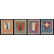 Suiza Switzerland 192/95 1923 Pro Juventud MNH