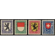 Suiza Switzerland 214/17 1924 Pro Juventud MNH