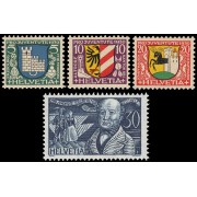 Suiza Switzerland 246/49 1930 Pro juventud MNH