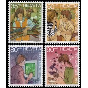 Suiza Switzerland 1333/36 1989 Pro juventud Desarrollo de la infancia MNH