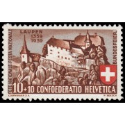 Suiza Switzerland 341 1939 Pro patria Castillo de Laupen MNH