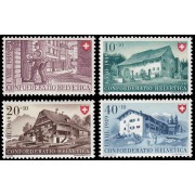 Suiza Switzerland 477/80 1949 Pro patria MNH