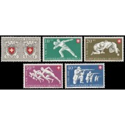 Suiza Switzerland 497/01 1950 Pro patria MH