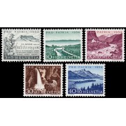 Suiza Switzerland 548/52 1954 Pro patria MH