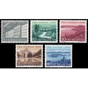 Suiza Switzerland 562/66 1955 Pro patria MH