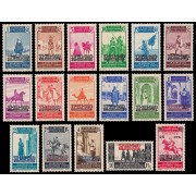 Marruecos Morocco 217/33 1940 Alzamiento Nacional MNH 