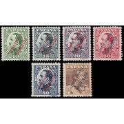 Tanger 64/69 1930-1933 Alfonso XIII MNH