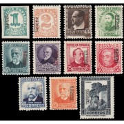 Tanger 85/95 1937-1938  Personajes Cifras MNH