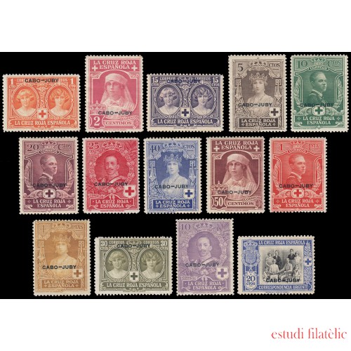 Cabo Juby 26/39 1926 Cruz Roja Red Cross MNH