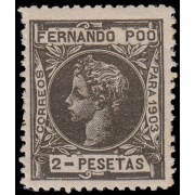 Fernando Poo 131 1903  Alfonso XIII MH