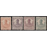 Guinea Española 94/97 1912 Alfonso XIII MNH 