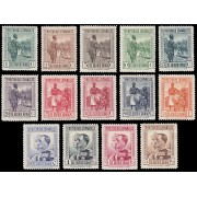 Guinea Española 202/15 1931 Muestra Tipos diversos MH