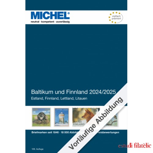 MICHEL Catálogo Países Bálticos y Finlandia 2024/2025 (E 11)