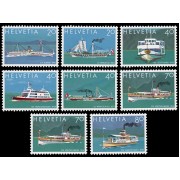 Suiza Switzerland 1050/57 1978 Exposición Filatélica Nacional Lemanex 78 MNH