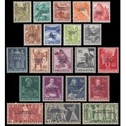 Suiza Switzerland Servicios 206/26 1944 sobreimpresos MNH