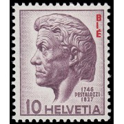 Suiza Switzerland Servicios 269 1946 Johann Heinrich Pestalozzi MNH