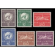 Suiza Switzerland Servicios 363/68 1955 ONU/UNO Oficina Europea de las Naciones Unidas MNH 