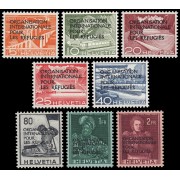 Suiza Switzerland Servicios 354/61 1950 OIR/IRO Organización Internacional de Refugiados MNH