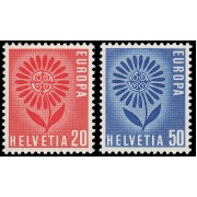 Suiza Switzerland 735/36 1964 Europa MNH